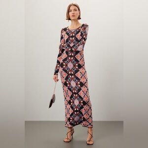 Cara Cara Printed Dress Size S